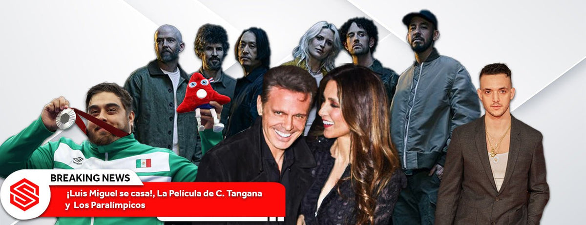 Luis Miguel en el altar, 🎬 C. Tangana en la gran pantalla y Linkin Park de regreso: ¡Lo último en música y entretenimiento! - Selectsound.com.mx