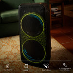 Cargue la imagen en el visor de la galería, Bafle Select Sound Galaxy BT2030 Bluetooth TWS Recargable Luces LED