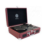 Cargue la imagen en el visor de la galería, Tocadiscos Bluetooth Select Sound BT8002 de 3 Velocidades con Radio FM y USB Color Vino