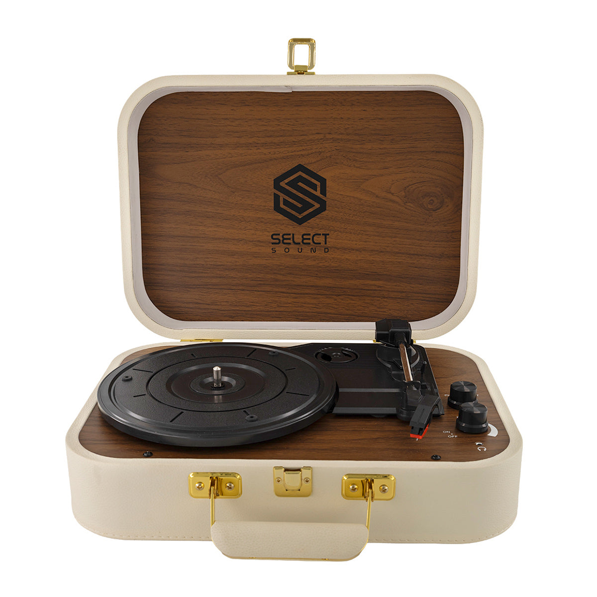 Tornamesa Select Sound Melody BT8006 Bluetooth 5.0 3 Velocidades Portátil