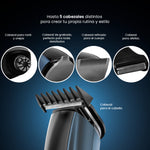 Cargue la imagen en el visor de la galería, Kit Rasuradoras Afeitadora 11 en 1 Daewoo DW‑RECST + DW‑REC1 para Cabello 4 Cabezales Intercambiables Para Nariz y Orejas, Para Hombre