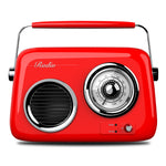 Cargue la imagen en el visor de la galería, Radio Bocina Retro Portátil Bluetooth Vintage Radio Fm Select Sound Klaxon BT1010