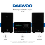 Cargue la imagen en el visor de la galería, Minicomponente Teatro En Casa Daewoo Usb Bluetooth Radio Fm 18w Dw-800