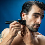 Cargue la imagen en el visor de la galería, Afeitadora Rasuradora eléctrica Daewoo DW - REC2 Recargable 10 Niveles de longitud del Peine Maquina de Afeitar Portátil Cabezales Lavables Para Hombre - Selectsound.com.mx