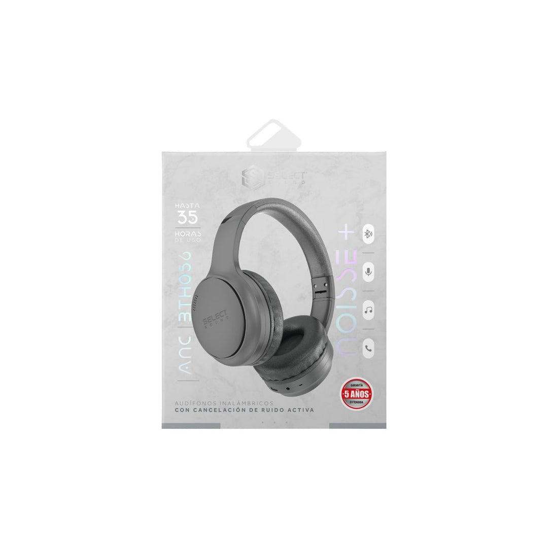 Audífono Inalámbricos Bluetooth Modelo Noise Cancelación De Ruido Bth056 - Selectsound.com.mx