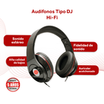 Cargue la imagen en el visor de la galería, Audífonos Alámbricos Tipo DJ Acolchonados Select Sound Modelo Hi - Fi H361 - Selectsound.com.mx