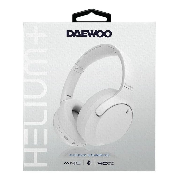 Audífonos Inalámbricos Bluetooth Daewoo Modelo Helim+ Manos Libres Anc Dw - Bt05 - Selectsound.com.mx