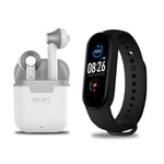 Cargue la imagen en el visor de la galería, Audífonos Inalámbricos Bluetooth Manos libres Modelo Pocket Tws + Smart Watch Reloj Inteligente - Selectsound.com.mx