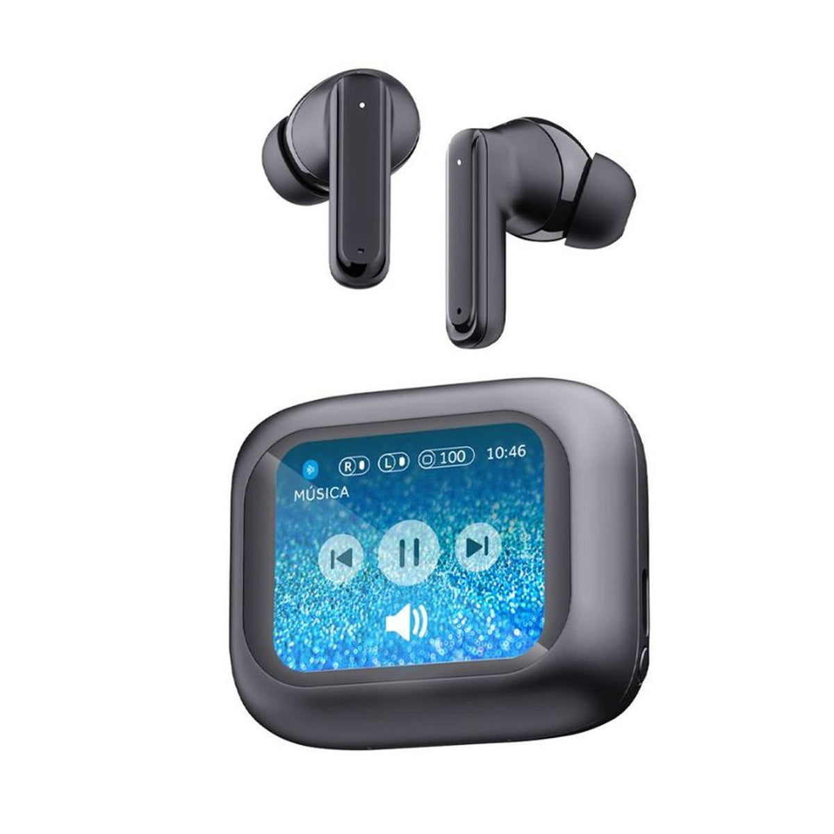 Audífonos Inalámbricos Bluetooth Select Sound SS-Play BTH050 con Pantalla Touch