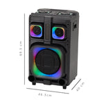 Cargue la imagen en el visor de la galería, Bafle Select Sound Wally Beat BT2012 120W Bluetooth 5.4 TWS Recargable LED - Selectsound.com.mx