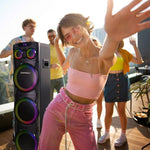 Cargue la imagen en el visor de la galería, Bafle Torre De Sonido Kingdom Daewoo 3x10 Pulgadas Tws 100W Dw2022 - Selectsound.com.mx
