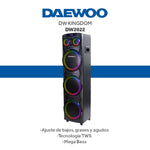Cargue la imagen en el visor de la galería, Bafle Torre De Sonido Kingdom Daewoo 3x10 Pulgadas Tws 100W Dw2022 - Selectsound.com.mx