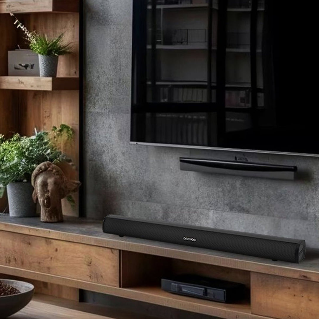 Barra De Sonido 32" Con Luces Led Daewoo Unlimited 20w Rms - Selectsound.com.mx