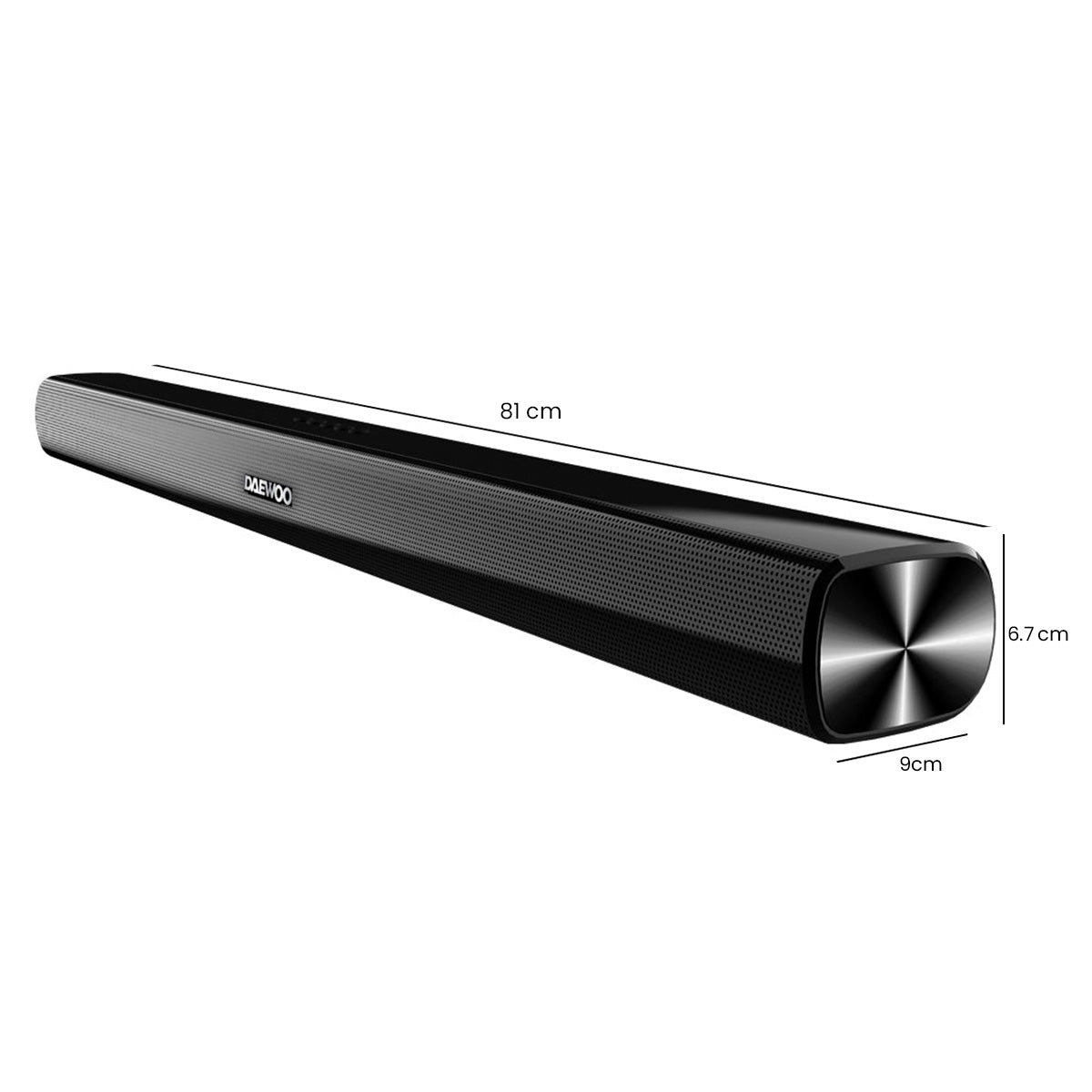 Barra De Sonido Bocina Daewoo Bluetooth Recargable Modelo DW3280 - Selectsound.com.mx