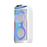 Cargue la imagen en el visor de la galería, Bocina Bafle Bluetooth 2X8" Modelo Tower Block Subwoofer Tws Radio Fm BT2029 - Selectsound.com.mx