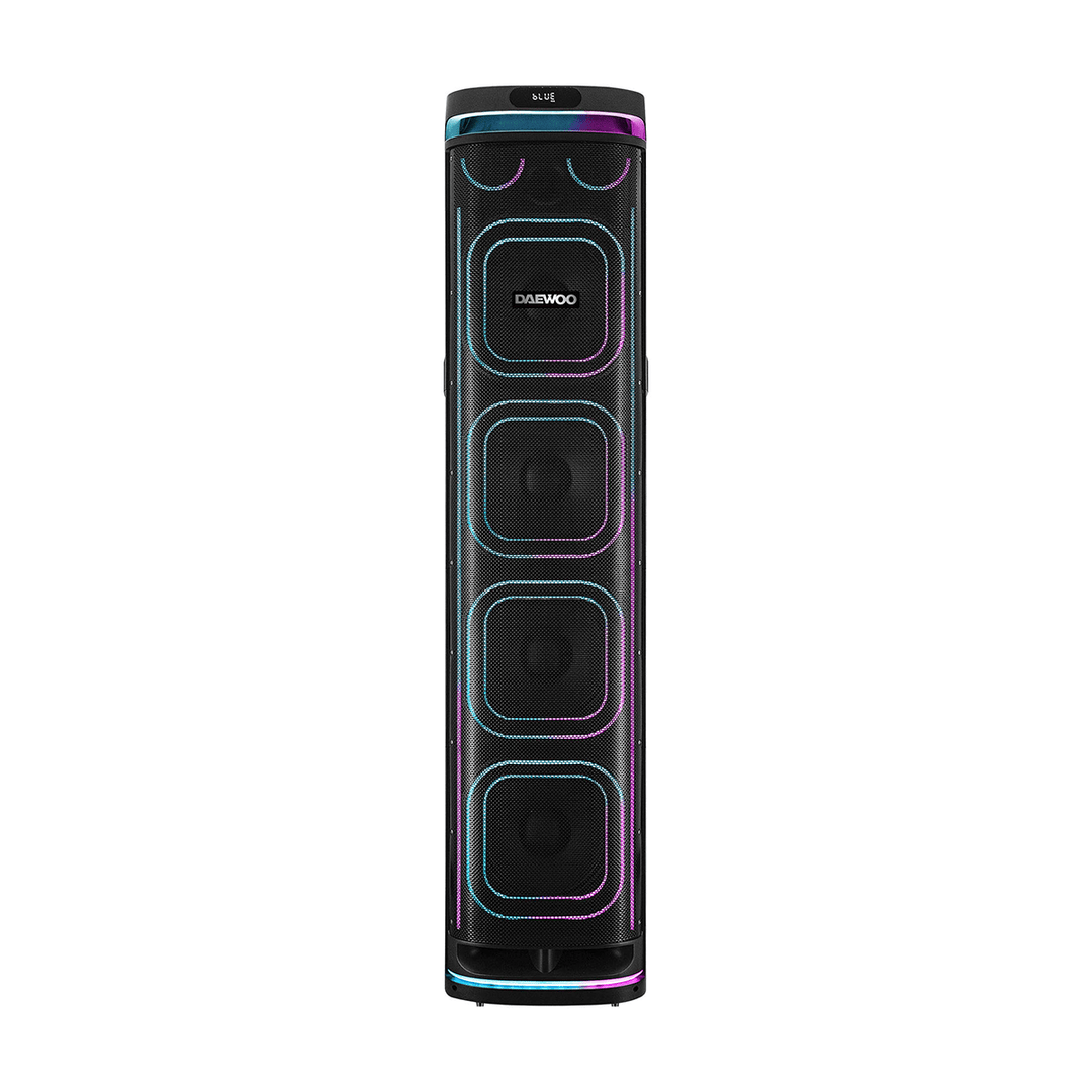 Bocina Bafle Daewoo DW2024Torre De Sonido Recargable Bluetooth 4x10" Tws 100w Rms - Selectsound.com.mx