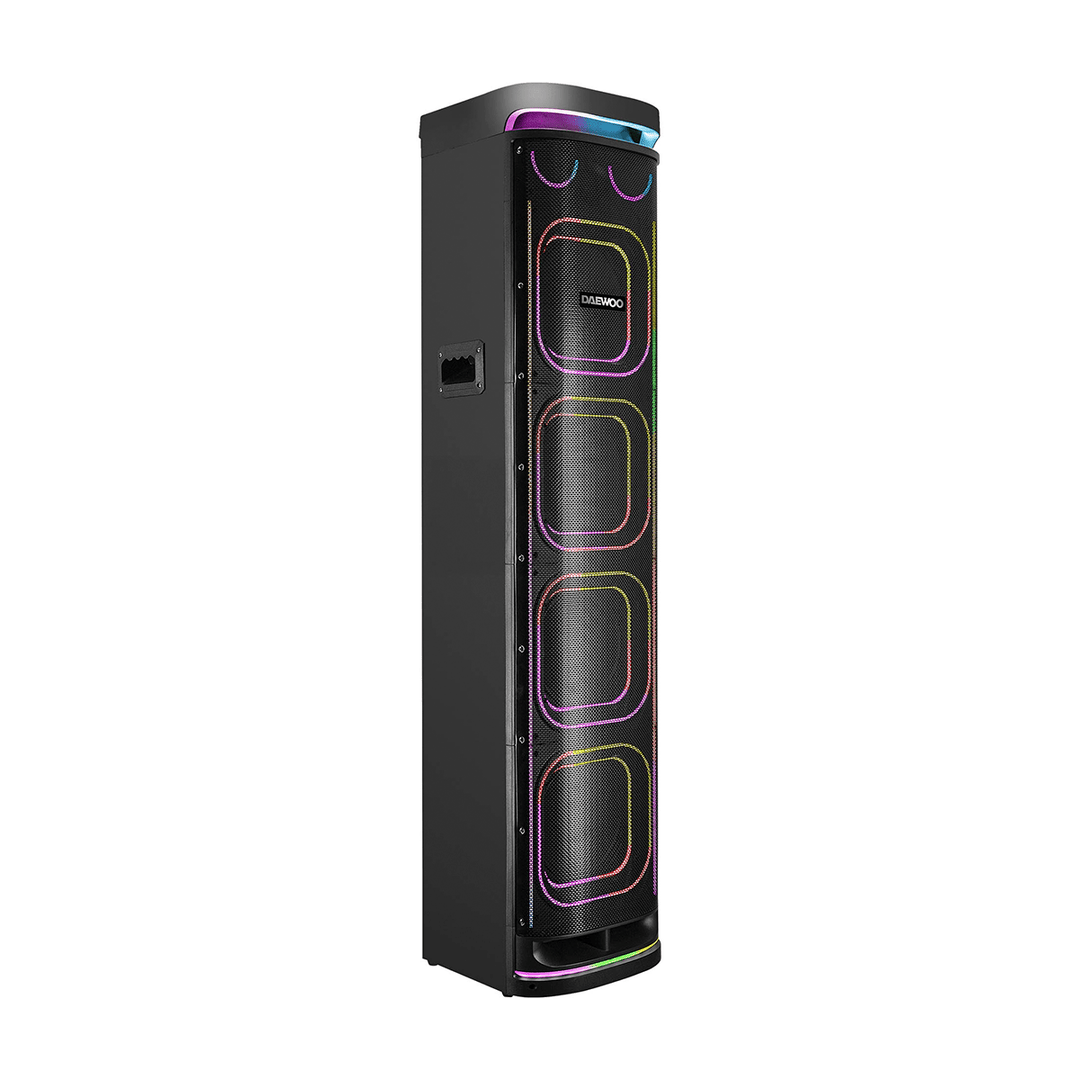 Bocina Bafle Daewoo DW2024Torre De Sonido Recargable Bluetooth 4x10" Tws 100w Rms - Selectsound.com.mx