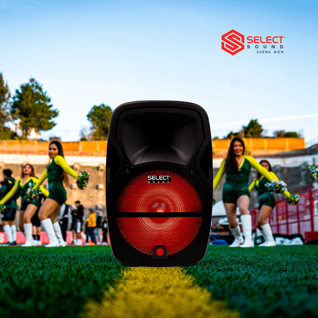 Bocina Bafle Inalámbrica Bluetooth 15" Modelo Titan Radio Fm Tws BT1506 Con Tripie 10w - Selectsound.com.mx