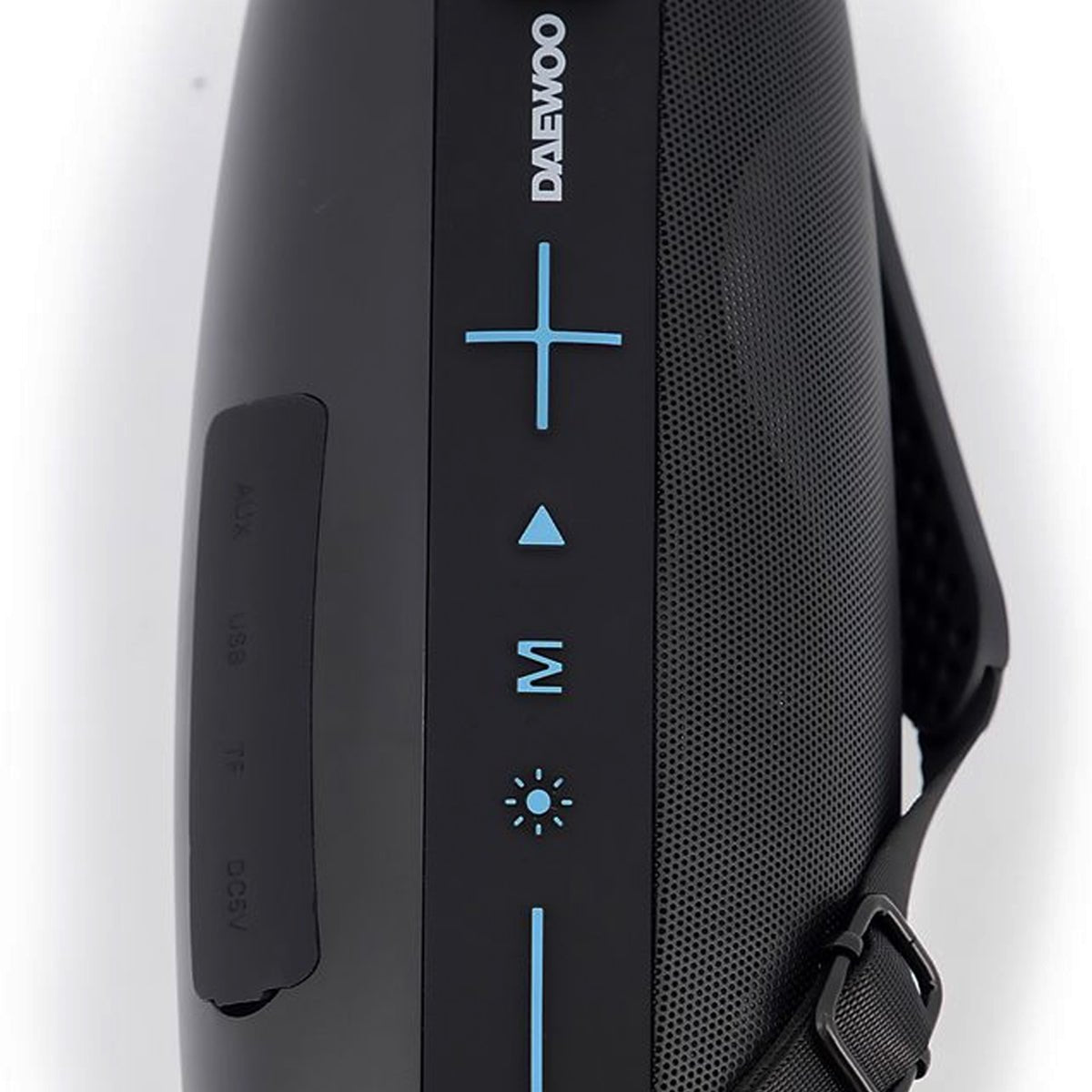 Bocina Bluetooth Con Subwoofer Daewoo Luz Led Radio Fm Usb Radio Fm Booster - Selectsound.com.mx