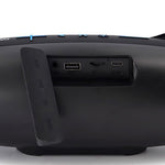 Cargue la imagen en el visor de la galería, Bocina Bluetooth Con Subwoofer Daewoo Luz Led Radio Fm Usb Radio Fm Booster - Selectsound.com.mx