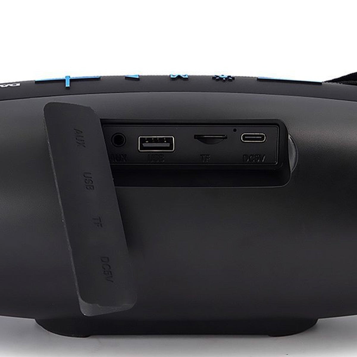 Bocina Bluetooth Con Subwoofer Daewoo Luz Led Radio Fm Usb Radio Fm Booster - Selectsound.com.mx