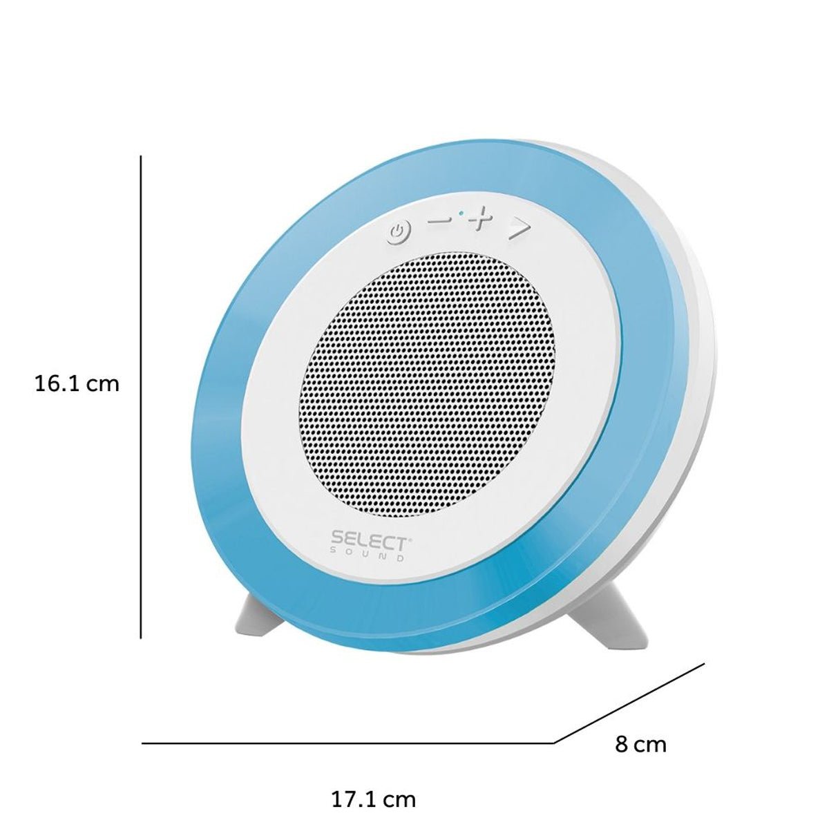 Bocina Bluetooth Portátil Aura Select Sound BT235 Luz Led Rgb - Selectsound.com.mx