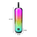 Cargue la imagen en el visor de la galería, Bocina Bluetooth Recargable Select Sound Bt232 Luz Led Radio Fm Negro Tws - Selectsound.com.mx