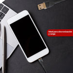 Cargue la imagen en el visor de la galería, Cable Cargador Usb A Ligthning Select power Indicador Led 1.2mts Modelo ICR - SPA - Selectsound.com.mx