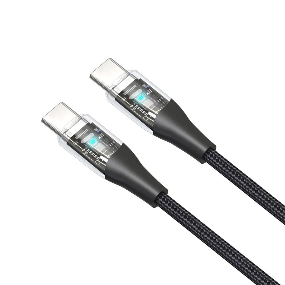 Cable De Datos Usb Tipo C A Tipo C Select Power Indicador led 1.2mts Modelo CC - CSPN - Selectsound.com.mx
