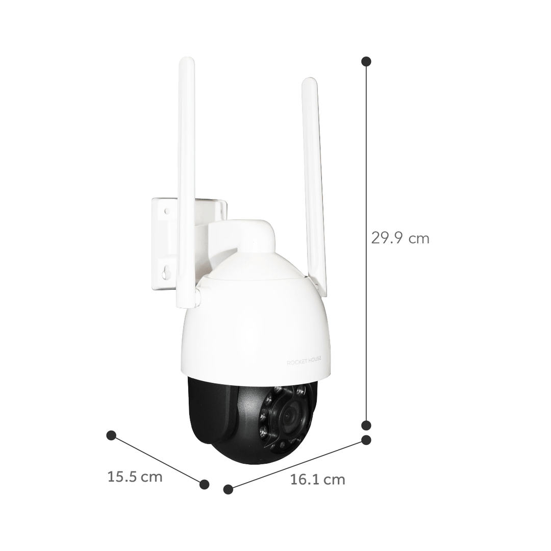 Cámara De Seguridad Smart Wifi Rocket House Eagle Interior Exterior 1080p Full HD - Selectsound.com.mx