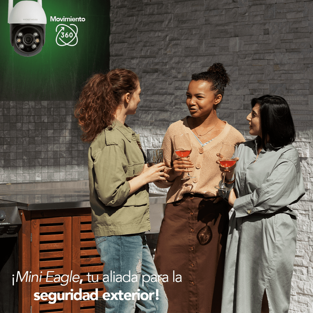 Cámara inteligente, Rocket House Mini Eagle - Selectsound.com.mx