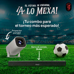 Cargue la imagen en el visor de la galería, Combo Barra de sonido BT3280 con Proyector Portatil PROJ - SP Wifi Bluetooth Resolución HD - Selectsound.com.mx