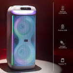 Cargue la imagen en el visor de la galería, Combo Bocina Bafle Bluetooth Tower Block BT2029 y Proyector Portátil PROJ - SP Wifi Bluetooth Resolución HD - Selectsound.com.mx