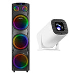 Cargue la imagen en el visor de la galería, Combo Bocina Bafle Torre De Sonido Kingdom Daewoo DW2022 y Proyector Portátil PROJ - SP Wifi Bluetooth Resolución HD KIT - MUN13 - Selectsound.com.mx
