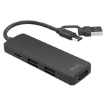 Cargue la imagen en el visor de la galería, Combo Select Sound Hub USB‑C ADAPU - SP 4 Puertos + Audífonos Inalámbricos BTH020V Bluetooth Colors - Selectsound.com.mx