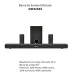 Cargue la imagen en el visor de la galería, Combo Tv Stick STICK - SP Streaming Control de Voz 4k Ultra HD Soporte De Pared SOP - 02 Fijo Para Pantalla - Monitor 14" A 42" Barra De Sonido Teatro En Casa Con Subwoofer Daewoo Ultimate Bluetooth 5.1 DW3283S KIT - MUN26 - Selectsound.com.mx