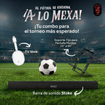 Cargue la imagen en el visor de la galería, Combo Tv Stick STICK - SP Streaming Control de Voz 4k Ultra HD Soporte De Pared SOP - 03 Fijo Para Pantalla - Monitor 24" A 60" Barra De Sonido BT3280 KIT - MUN17 - Selectsound.com.mx