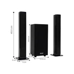 Cargue la imagen en el visor de la galería, Combo Tv Stick STICK - SP Streaming Control de Voz 4k Ultra HD Soporte De Pared SOP - 05 Fijo Para Pantalla - Monitor 40" A 90" Barra De Sonido Envolve BT3283 KIT - MUN24 - Selectsound.com.mx