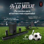 Cargue la imagen en el visor de la galería, Combo Tv Stick STICK - SP Streaming Control de Voz 4k Ultra HD Soporte De Pared SOP - 06 Articulado Para Pantalla - Monitor 42" A 90" Barra De Sonido Teatro En Casa Con Subwoofer Daewoo Ultimate Bluetooth 5.1 DW3283S KIT - MUN30 - Selectsound.com.mx