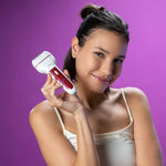 Cargue la imagen en el visor de la galería, Depiladora Corporal Inalámbrica Daewoo DW - DGS2 Recargable USB Para Mujer Depilar Afeitar y Exfoliar 3 en 1 - Selectsound.com.mx