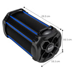 Cargue la imagen en el visor de la galería, Kit 2 Bocinas Bluetooth Inalámbricas Modelo Shine Radio Fm Tws Luz Led - Selectsound.com.mx