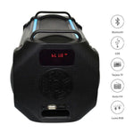 Cargue la imagen en el visor de la galería, Kit 2 Bocinas Bluetooth Inalámbricas Modelo Shine Radio Fm Tws Luz Led - Selectsound.com.mx