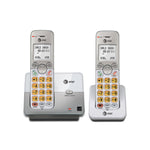 Cargue la imagen en el visor de la galería, Kit 2 Teléfonos Inalambrico ATT&T Duo Id Llamadas EL51203 Plateado - Selectsound.com.mx