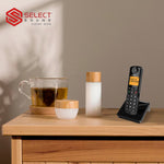 Cargue la imagen en el visor de la galería, Kit 2 Teléfonos Inalámbrico Digital 8032 Duo Negro - Selectsound.com.mx