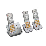 Cargue la imagen en el visor de la galería, Kit 3 Teléfonos Inalámbricos De Escritorio AT&T ID Llamadas EL51303 Gris - Selectsound.com.mx