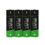 Cargue la imagen en el visor de la galería, Kit 4 Pilas Recargables Select Power AA Ni - MH - Selectsound.com.mx