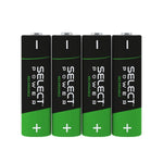 Cargue la imagen en el visor de la galería, Kit 4 Pilas Recargables Select Power AAA Ni - MH - Selectsound.com.mx