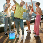 Cargue la imagen en el visor de la galería, Mini Bocina Inalámbrica Recargable Bluetooth Magma Tws Luces Led Rgb - Selectsound.com.mx