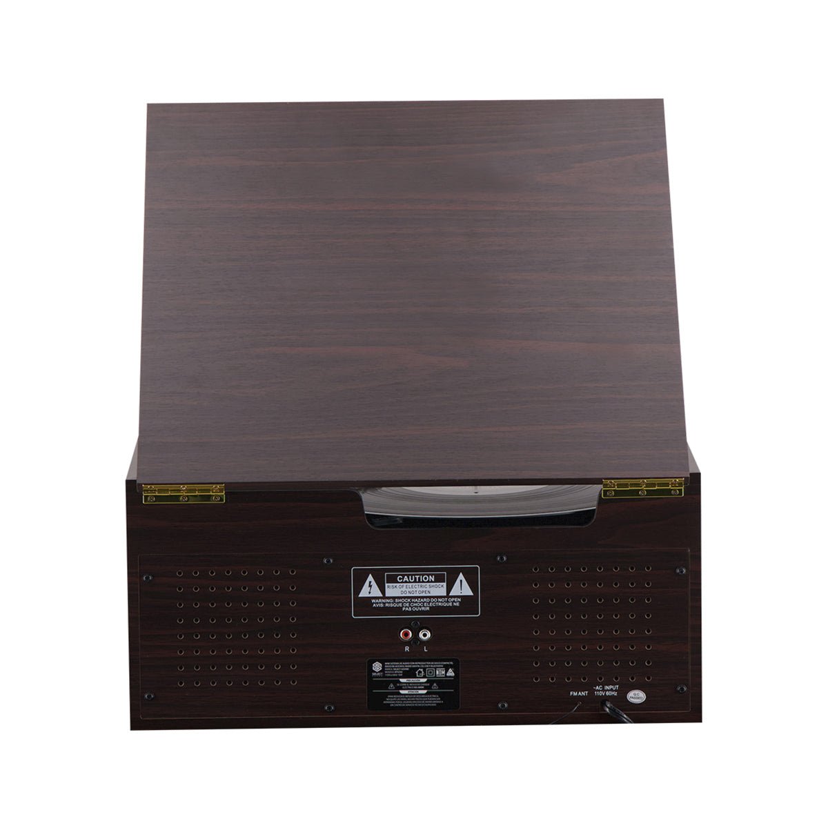 Minicomponente Select Sound Harmony BT9250 Tornamesa Bluetooth 5.0 CD USB AM/FM - Selectsound.com.mx