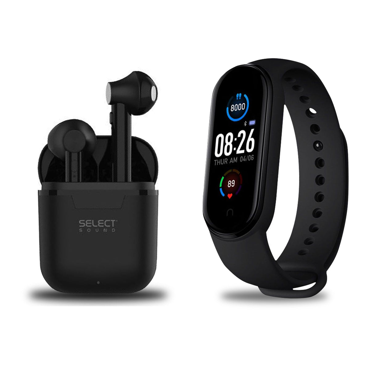 Audífonos Inalámbricos Bluetooth Manos libres Modelo Pocket Tws + Smart Watch Reloj Inteligente